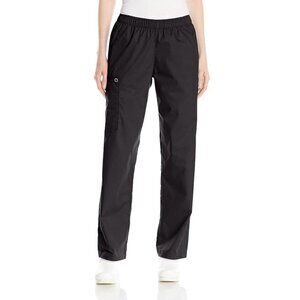 Wink WonderWORK Women's Pull-On Cargo Scrub Pants - 3X Petite